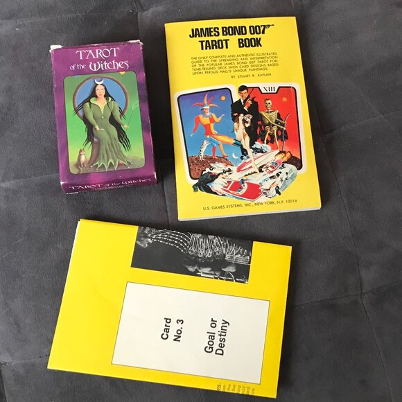 Tarot of the Witches Vintage 1973 James Bond Set Complete AMAZING - Picture 4 of 15
